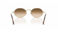 Ray-Ban Oval RB3547 001/51 54-21 Gold