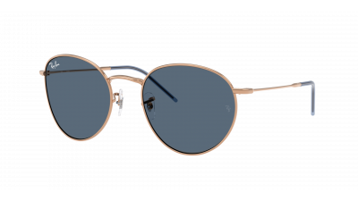 Sunglasses Ray-Ban Round Reverse RBR0103S 92023A 53-21 Rose Gold in stock