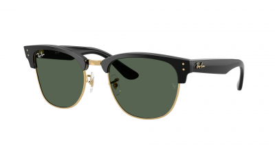 Lunettes de soleil Ray-Ban Clubmaster Reverse RBR0504S 6677/VR 51-21 Black on Arista en stock