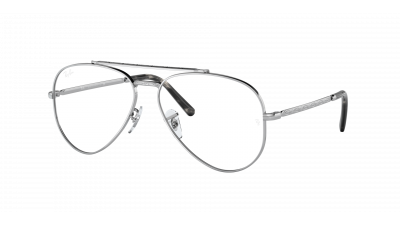 Brille Ray-Ban New aviator RX3625V RB3625V 2501 58-14 Silver auf Lager