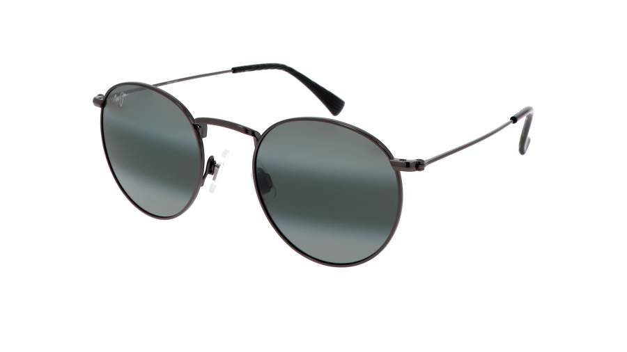 Lunettes de soleil Maui Jim Pukaua 667-17A 50-21 Noir