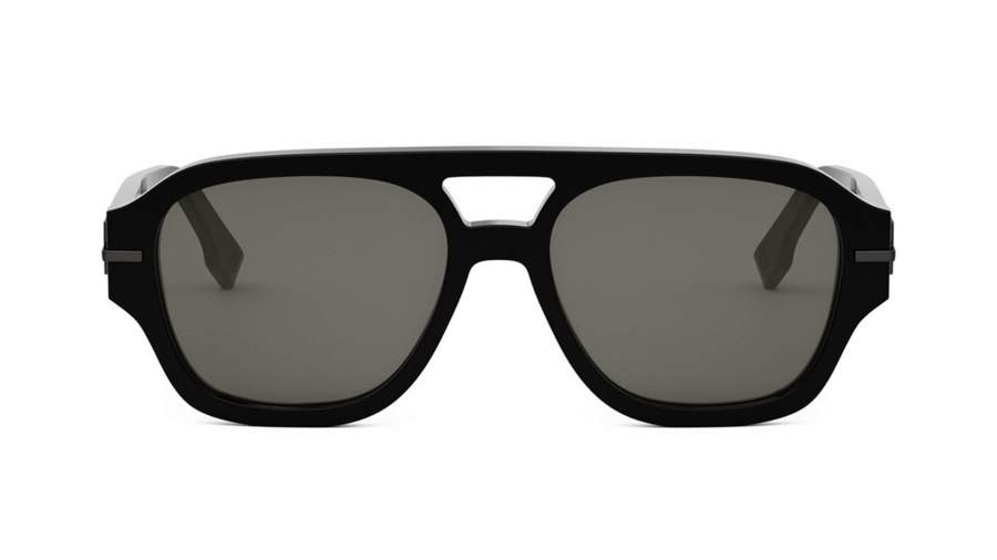 Sonnenbrille FENDI Fendigraphy FE40130I 01A 55-17 Schwarz auf Lager