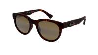 Maui Jim Maoli H668-10 52-19 Matte Dark Havana