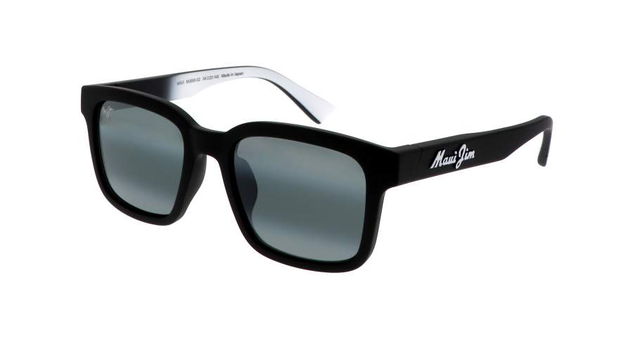 Lunettes de soleil Maui Jim Opiopio asian fit 659-02 54-20 Noir