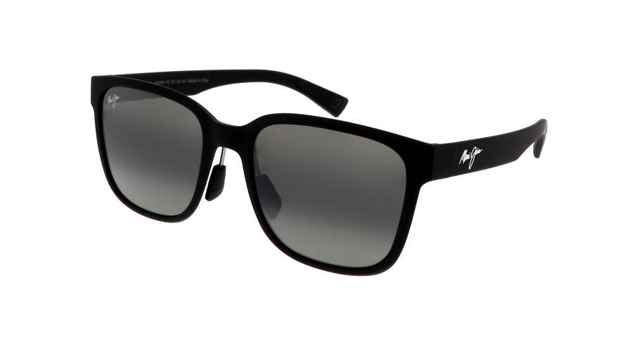 Óculos de sol Maui Jim Paulele Asian fit 660-02 57-19 Preto