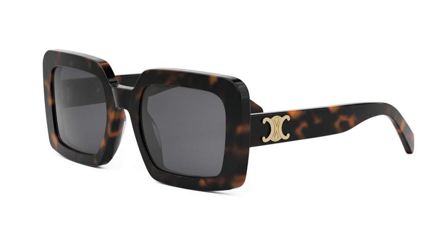 Óculos de sol CELINE Triomphe CL40304U 52A 56-23 Havane Foncé