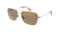 Maui Jim Naauao H675-16 58-16 Shiny Light Gold