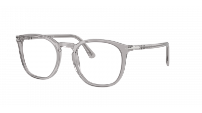 Brille Persol PO3318V 309 49-21 Transparent grey auf Lager