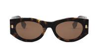 FENDI Roma FE40125I 55E 52-21 Tortoise