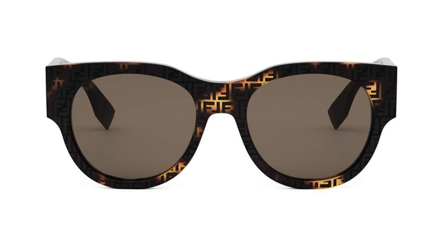 Lunettes de soleil FENDI Baguette FE40147I 55E 53-19 Écaille en stock