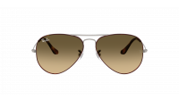 Ray-Ban Aviator Large Metal RB3025 9270/0A 58-14 Havana on gunmetal