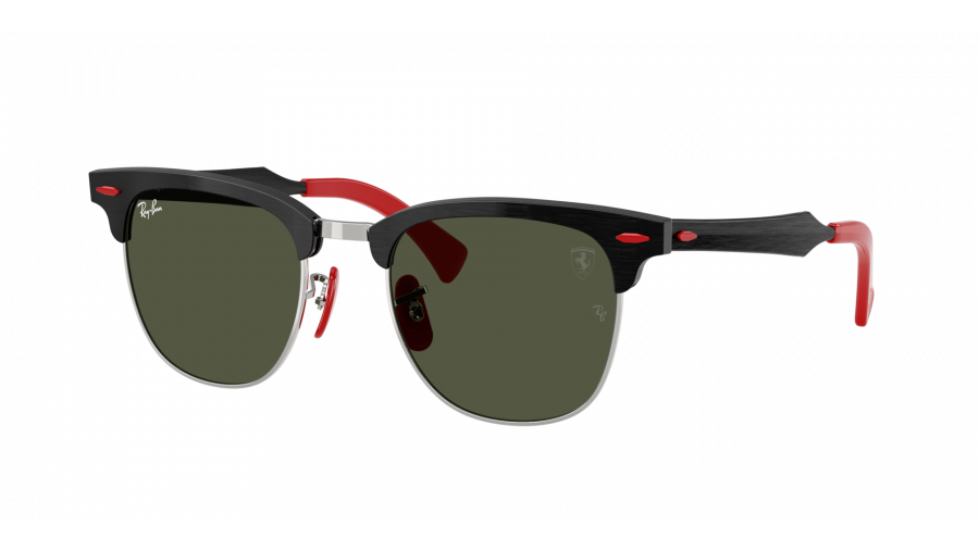 Ray-Ban RB3807M F11031 51-21 Brushed Black On Silved