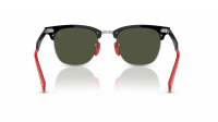 Ray-Ban RB3807M F11031 51-21 Brushed Black On Silved