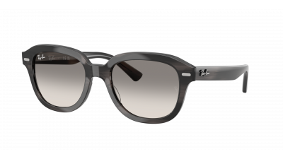 Sunglasses Ray-Ban Erik RB4398 1404/32 51-20 Striped Grey in stock
