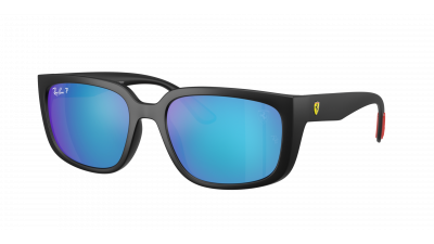 Lunettes de soleil Ray-Ban Scuderia ferrari RB4443M F602/A1 57-19 Noir en stock