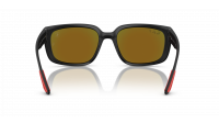 Ray-Ban Scuderia ferrari RB4443M F602/A1 57-19 Schwarz