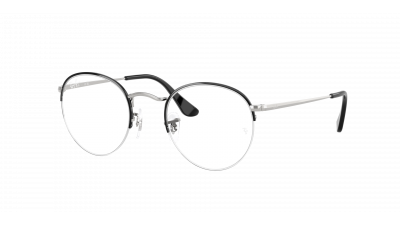 Brille Ray-Ban Round gaze RX3947V RB3947V 3183 51-22 Black on Silver auf Lager