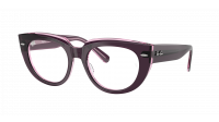 Ray-Ban Doreen RX5586 RB5586 8364 50-19 Violet on transparent pink