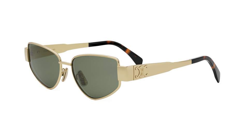 Óculos de sol CELINE Metal triomphe CL40293U 30N 55-16 Ouro
