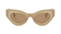 FENDI Ff diamonds FE40146I 57E 52-20 Beige