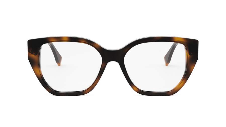 Brille FENDI Ff diamonds FE501001 053 53-16 Tortoise auf Lager