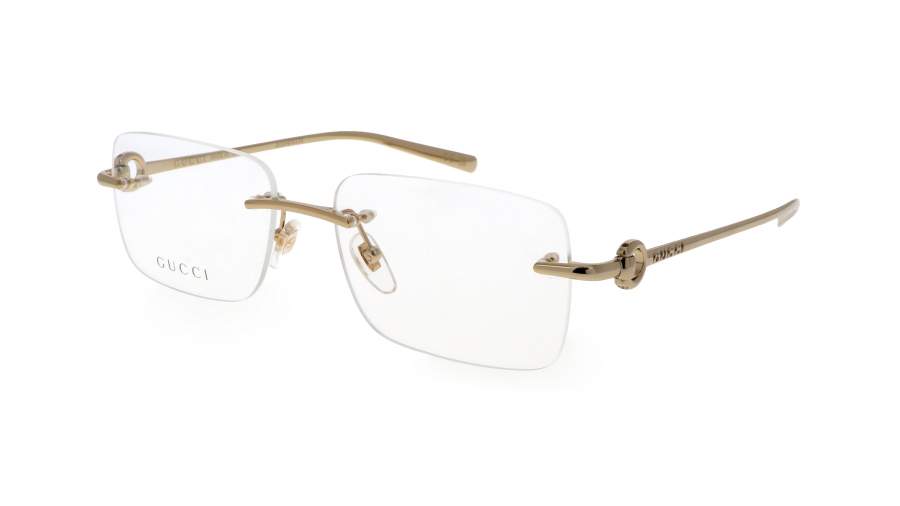 Okulary korekcyjne Gucci Horsebit GG1703O 003 55-17 Złoto