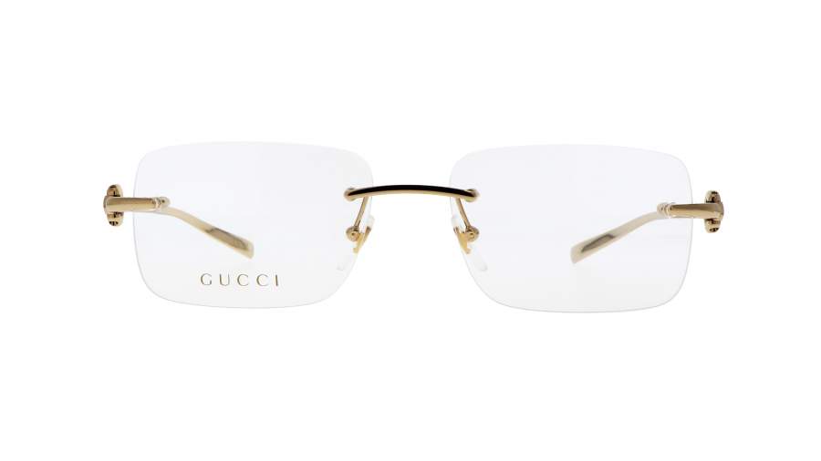 Eyeglasses Gucci Horsebit GG1703O 003 55-17 Gold in stock