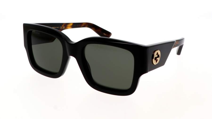 Zonnebrillen Gucci Gg logo GG1663S 001 52-21 Noir op voorraad