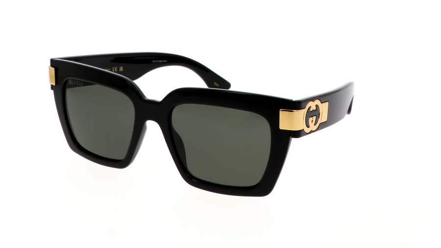 Okulary przeciwsłoneczne Gucci Gg logo GG1689S 001 54-19 Czarny