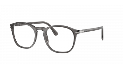 Brille Persol PO3007VM 1196 52-19 Transparent grey auf Lager