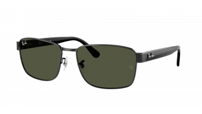 Sonnenbrille Ray-Ban RB3750 002/31 62-18 Schwarz auf Lager