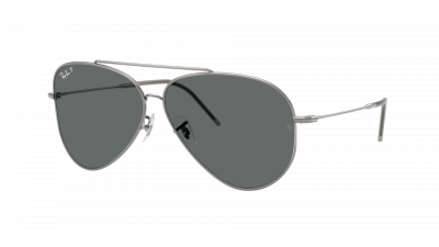 Lunettes de soleil Ray-Ban Aviator Reverse RBR0101S 004/81 59-11 Gunmetal en stock