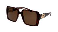 Gucci Gg logo GG1692S 002 54-18 Havana