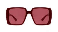 Gucci Gg logo GG1692S 005 54-18 Burgundy