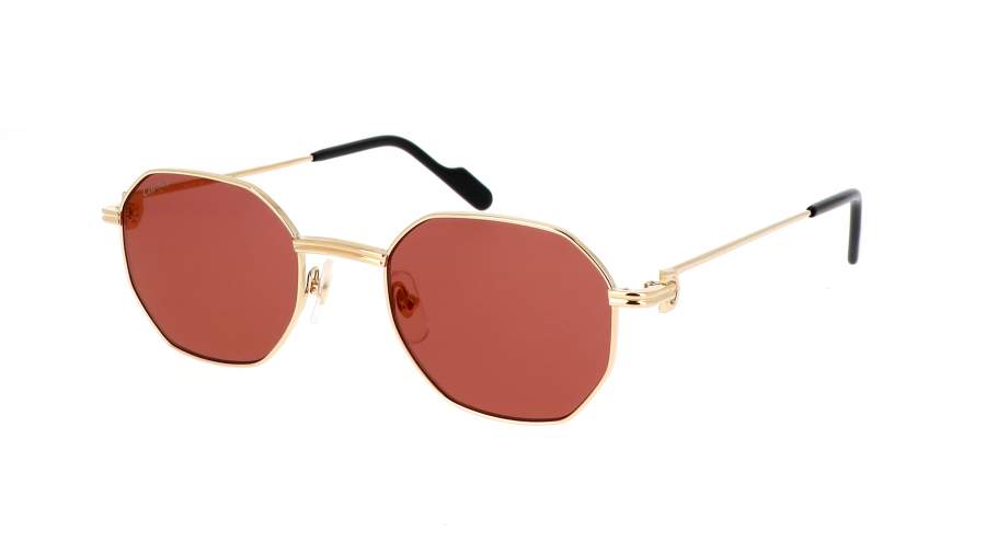Gafas de sol Cartier Core range CT0500S 002 50-21 Gold 