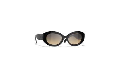 Sonnenbrille CHANEL CH5528 C501/W1 53-19 Schwarz auf Lager