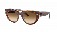 Ray-Ban RB2286 141451 Doreen Womens Sunglasses. Havana Frame and Brown Lens Ray-Ban Doreen RB2286 Sunglasses 141451 Light Havana On  main image 2