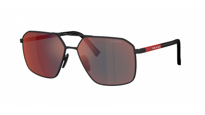 Sonnenbrille Prada Linea Rossa PS A50S DG0-08F 60-14 Schwarz auf Lager