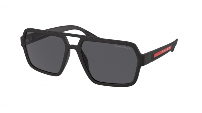 Sunglasses Prada Linea Rossa PS 01XS DG0-02G 59-16 Black in stock