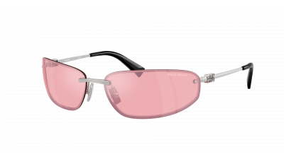 Sunglasses Miu Miu Runway MU A50S 1BC-70J 68-15 Silver in stock