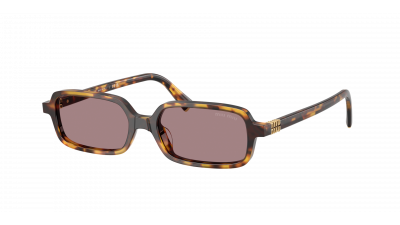 Occhiali da sole Miu Miu Regard MU 11ZS 14L20I 51-16 Havana Honey in stock