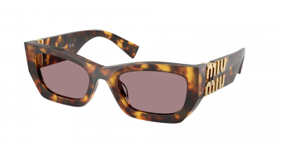 Miu Miu Glimpse MU 09WS 14L20I 53-22 Havana Honey