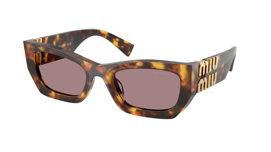Miu Miu MU 09WS 14L-20I 53-22 Havana Honey
