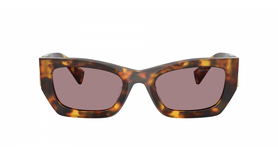 Sonnenbrille Miu Miu MU 09WS 14L-20I 53-22 Havana Honey auf Lager