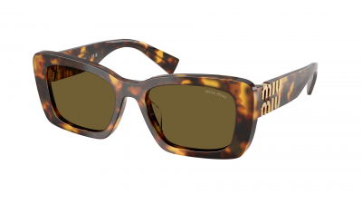 Sonnenbrille Miu Miu MU 07YS 14L-09Z 53-18 Honey Havana auf Lager