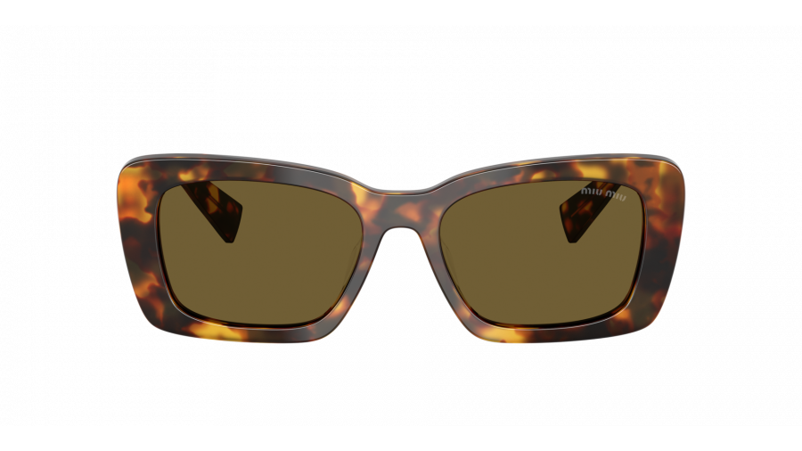 Sonnenbrille Miu Miu MU 07YS 14L-09Z 53-18 Honey Havana auf Lager