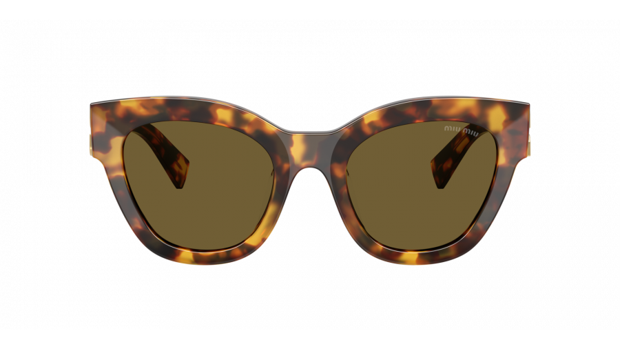 Sonnenbrille Miu Miu Glimpse MU 01YS 14L-09Z 51-22 Honey Havana auf Lager