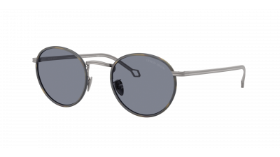 Lunettes de soleil Giorgio Armani AR6163J 3003/19 49-22 Gunmetal en stock