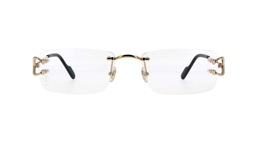 Lunettes de vue Cartier Core range CT0344O 003 56-19 Or en stock