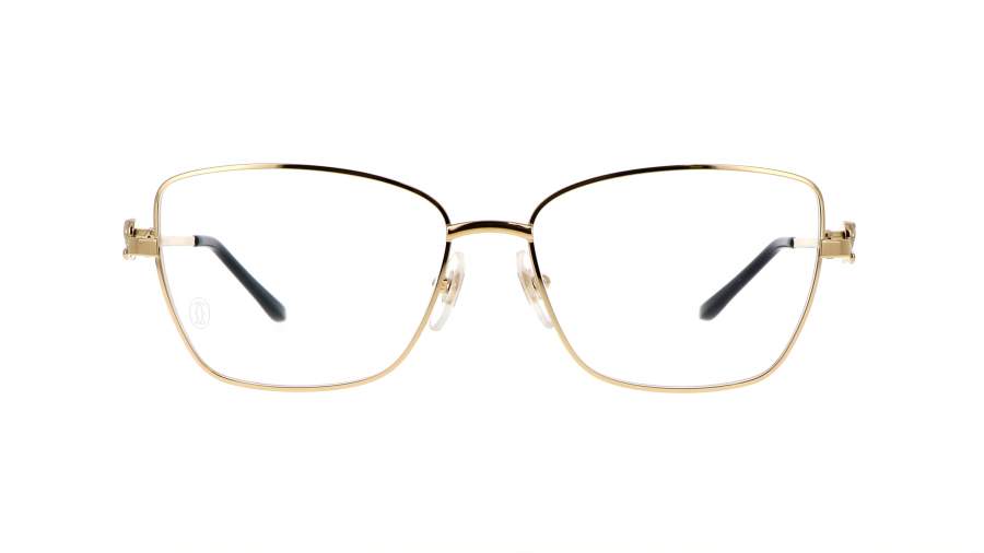 Lunettes de vue Cartier Core range CT0523O 001 55-15 Gold en stock